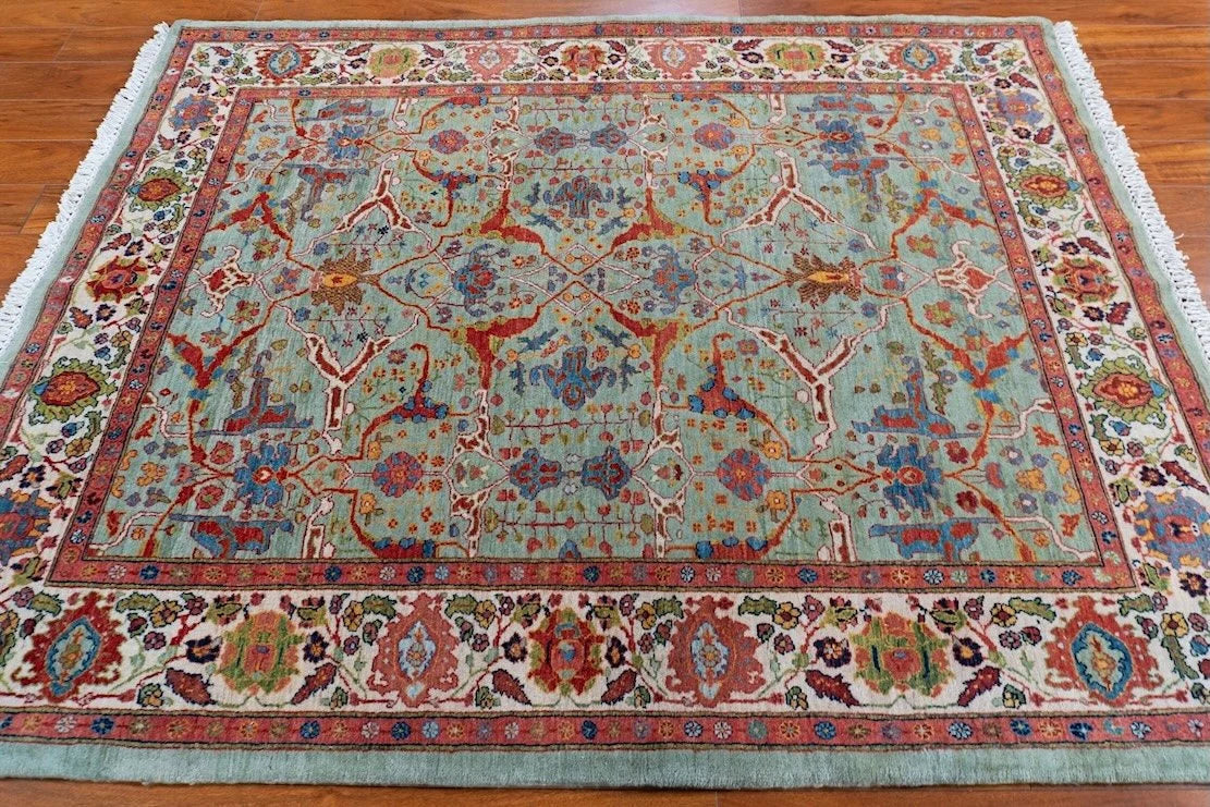 5'8"x7' Bijar, Tribal (Garous)