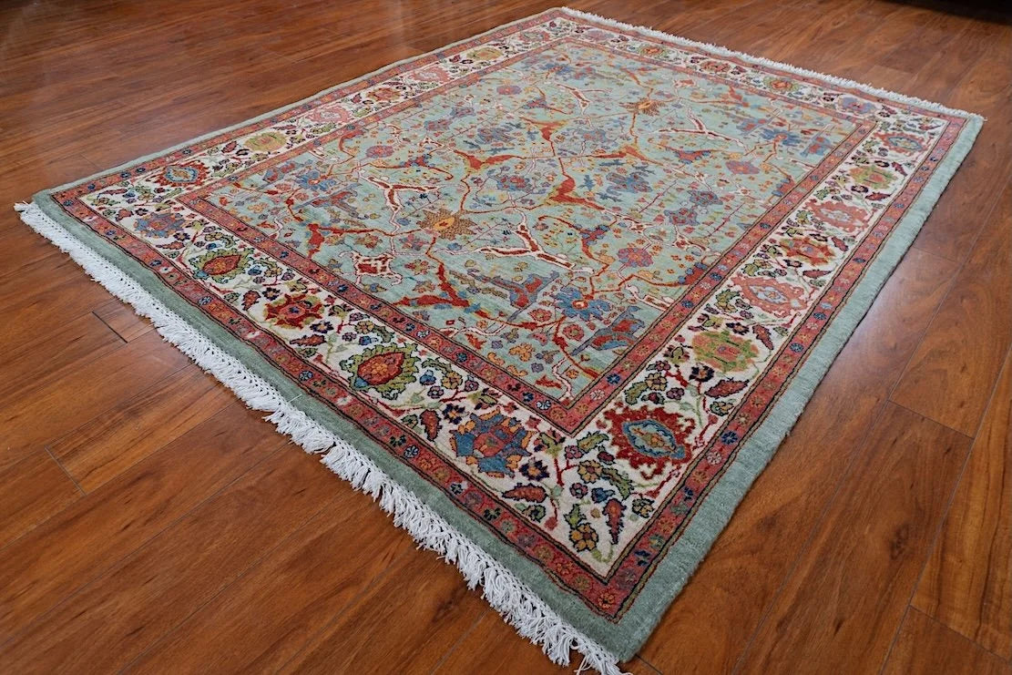 5'8"x7' Bijar, Tribal (Garous)