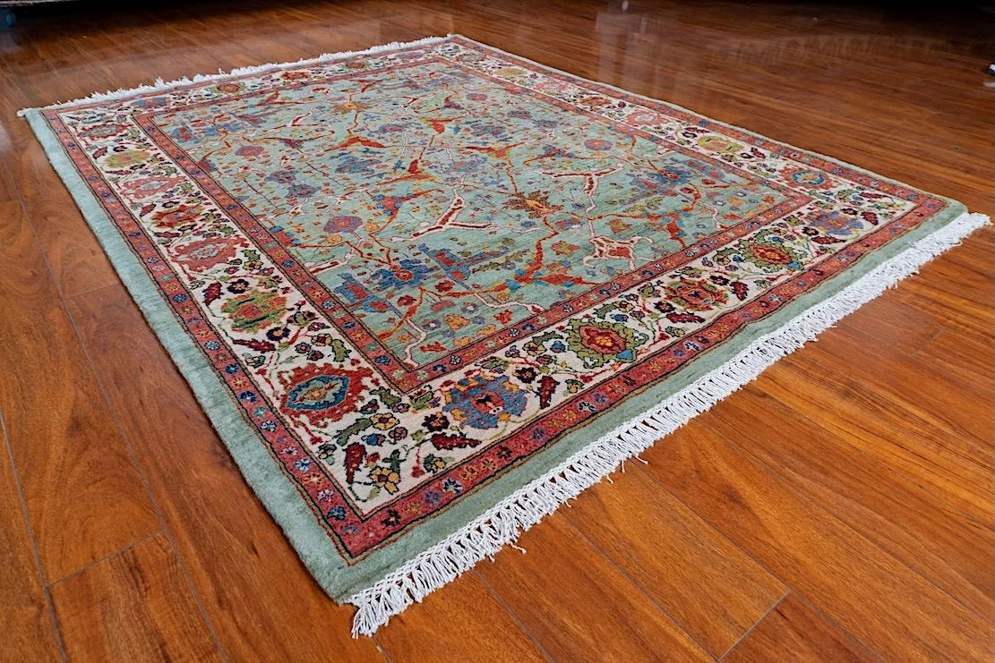5'8"x7' Bijar, Tribal (Garous)