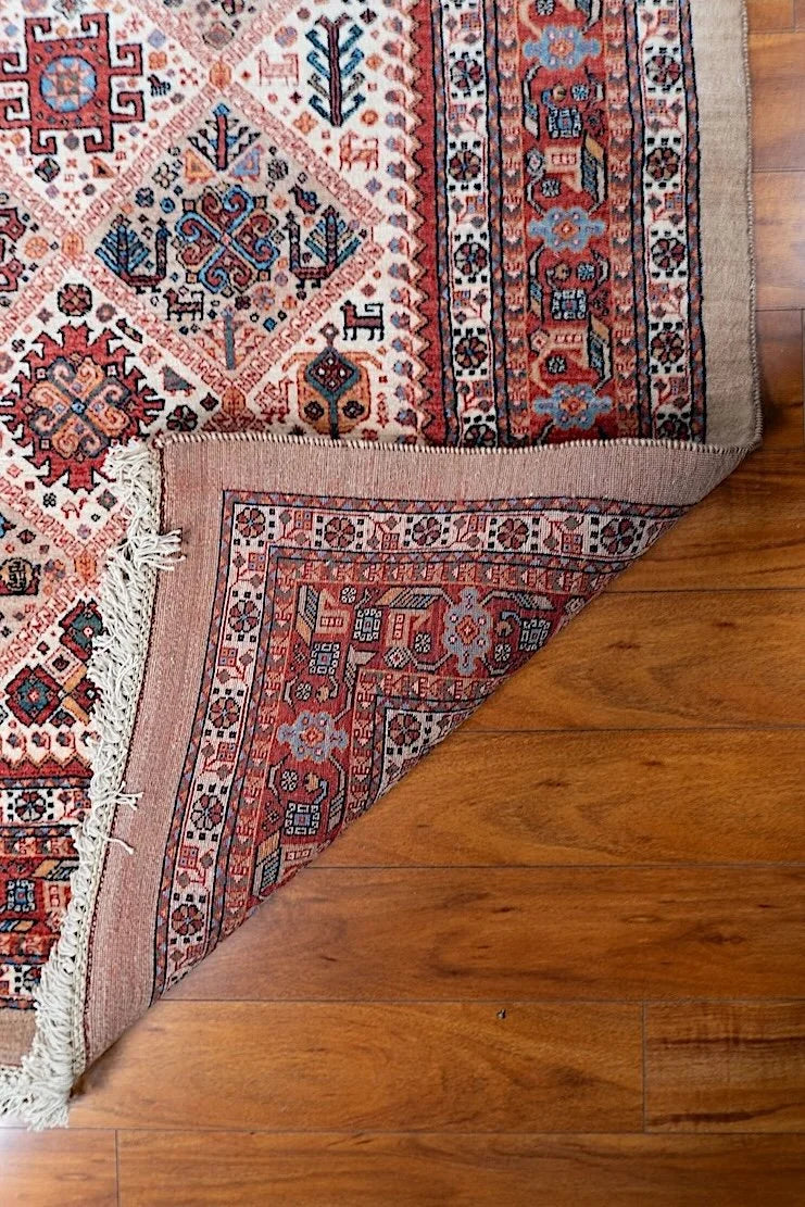 7'10"x10'3" Qashqaii, Tribal