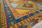 4'10"x6'8" Qashqaii, Tribal