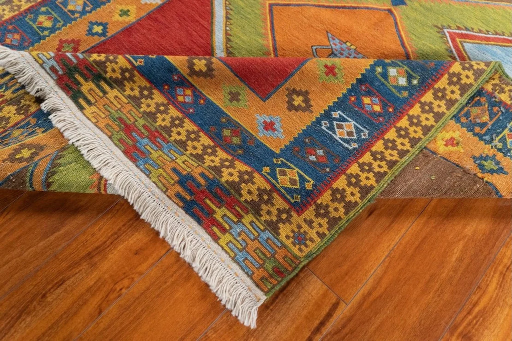 4'10"x6'8" Qashqaii, Tribal