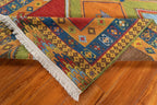 4'10"x6'8" Qashqaii, Tribal