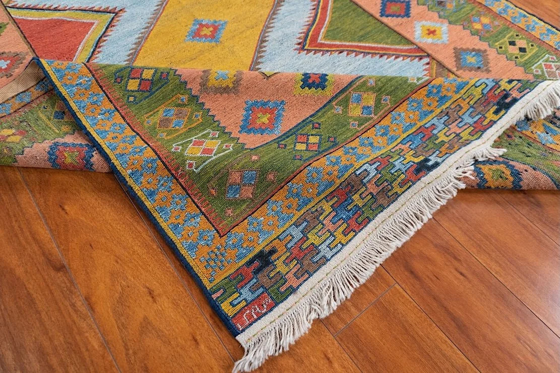 4'9"x6'10" Qashqaii, Tribal