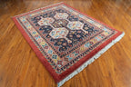 4'9"x6" Qashqaii, Tribal
