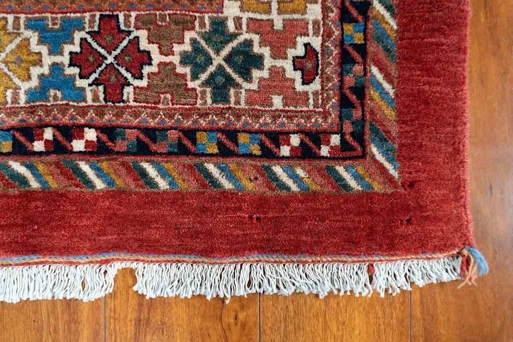 4'9"x6" Qashqaii, Tribal
