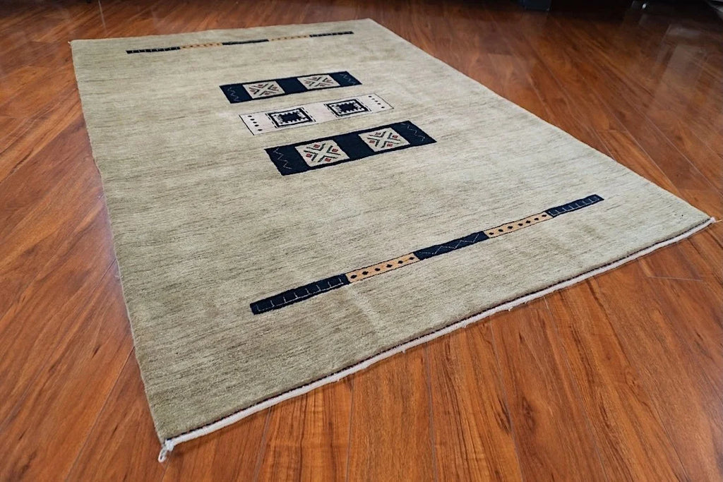 5'x7' Gabbeh, Modern