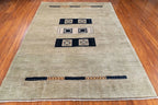 5'x7' Gabbeh, Modern