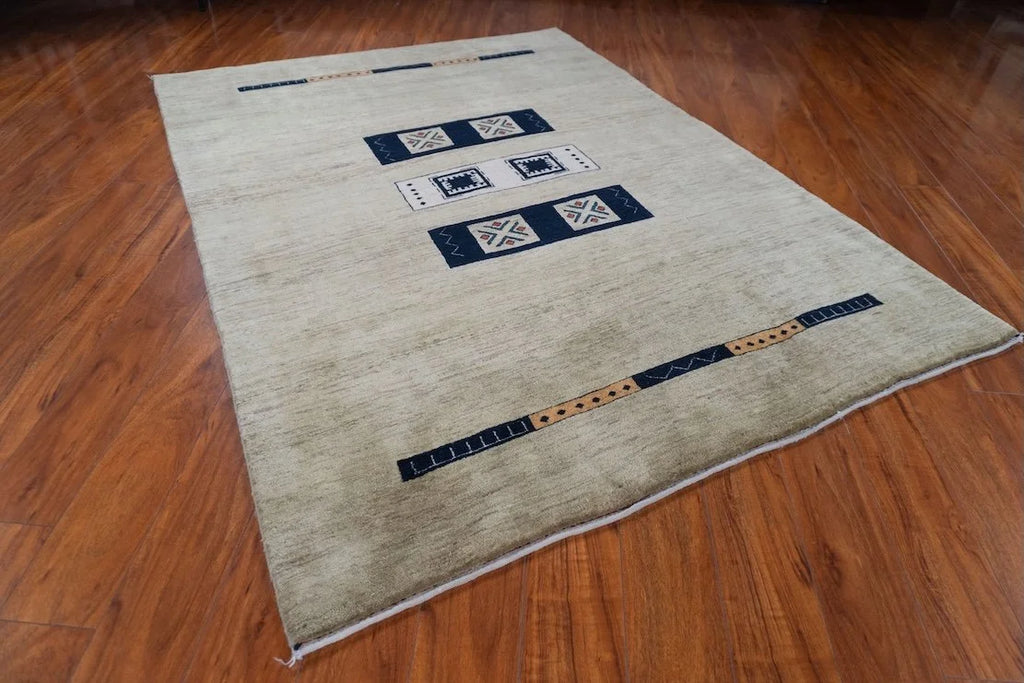 5'x7' Gabbeh, Modern
