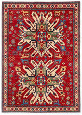 5'7"x7'11" Kazak, Tribal
