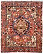 8x10 Serapi Afghan Tribal Rug