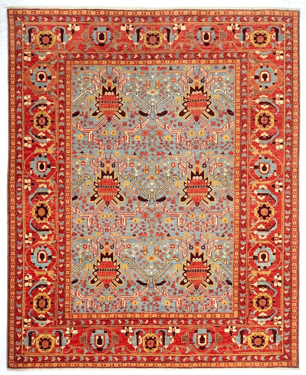 8x10 Bakhshayesh Afghan Tribal Rug