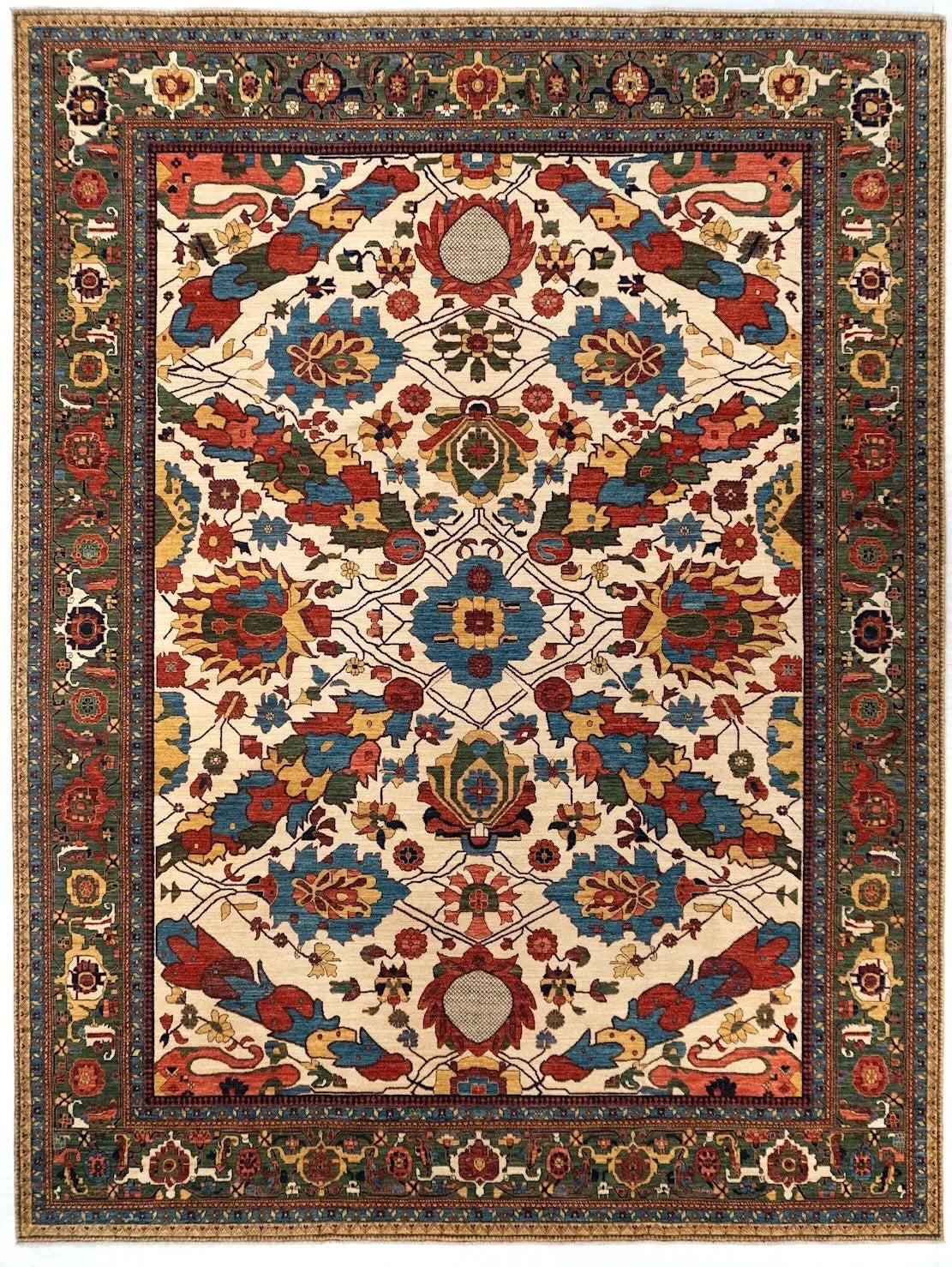 9x12 Ziegler Afghan Traditional Rug