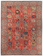 9x12 Bijar Afghan Traditional Rug