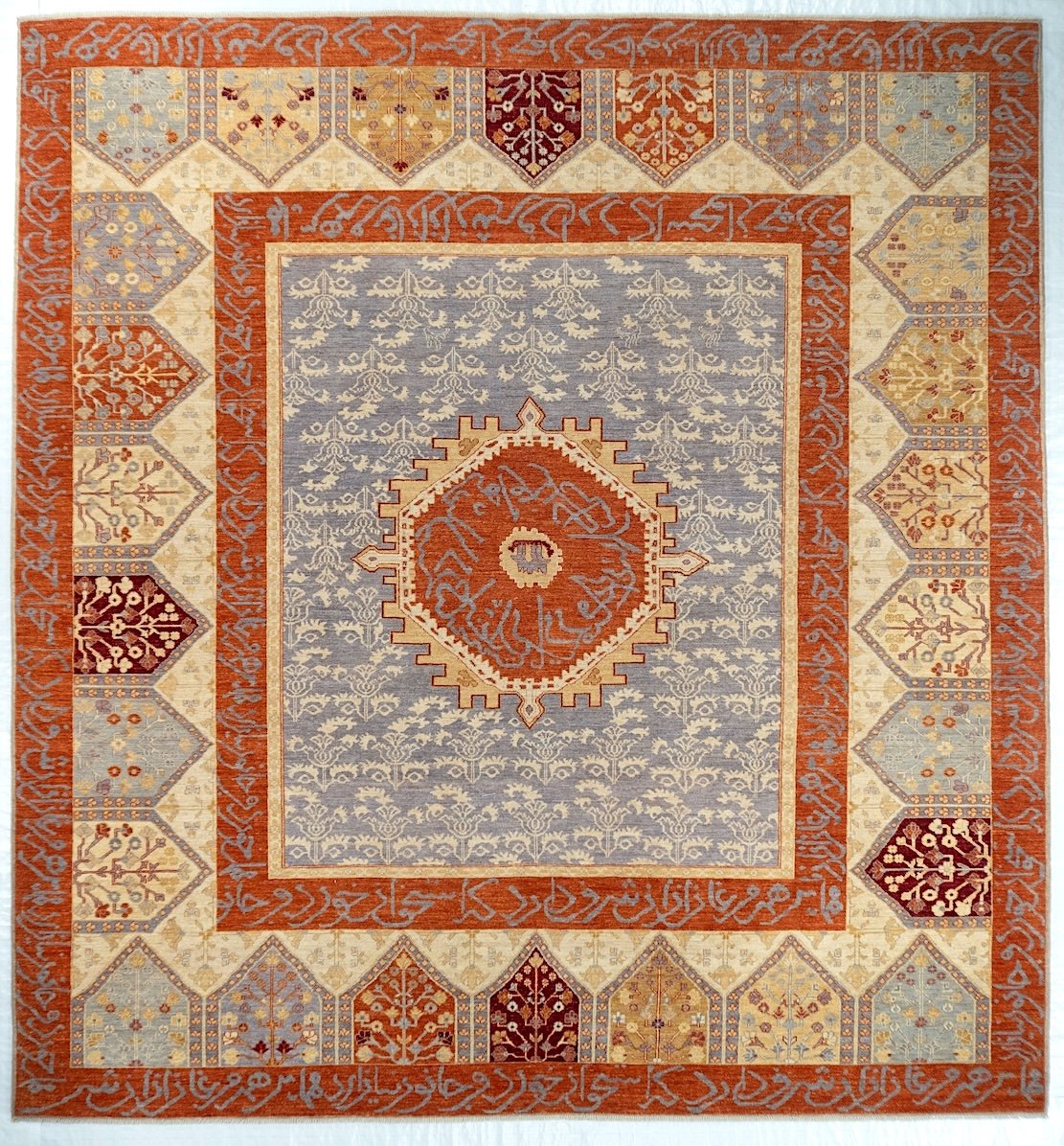 Square/Round Oushak Afghan Traditional Rug