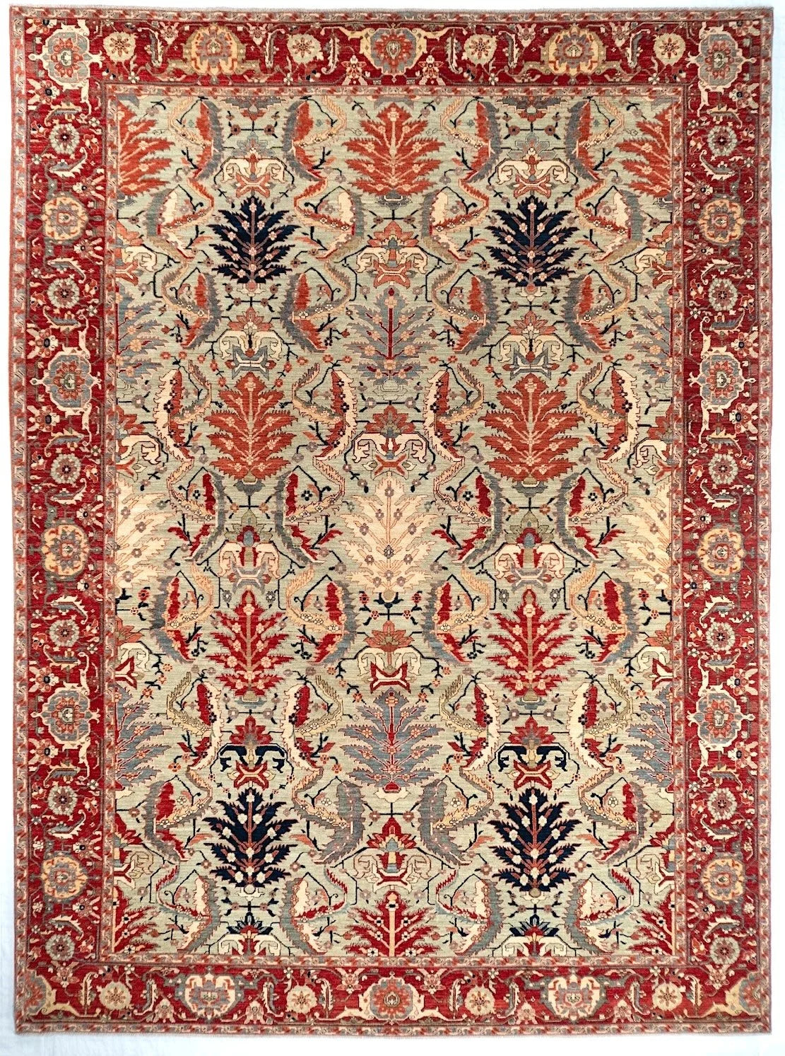 9x12 Serapi Afghan Traditional Rug