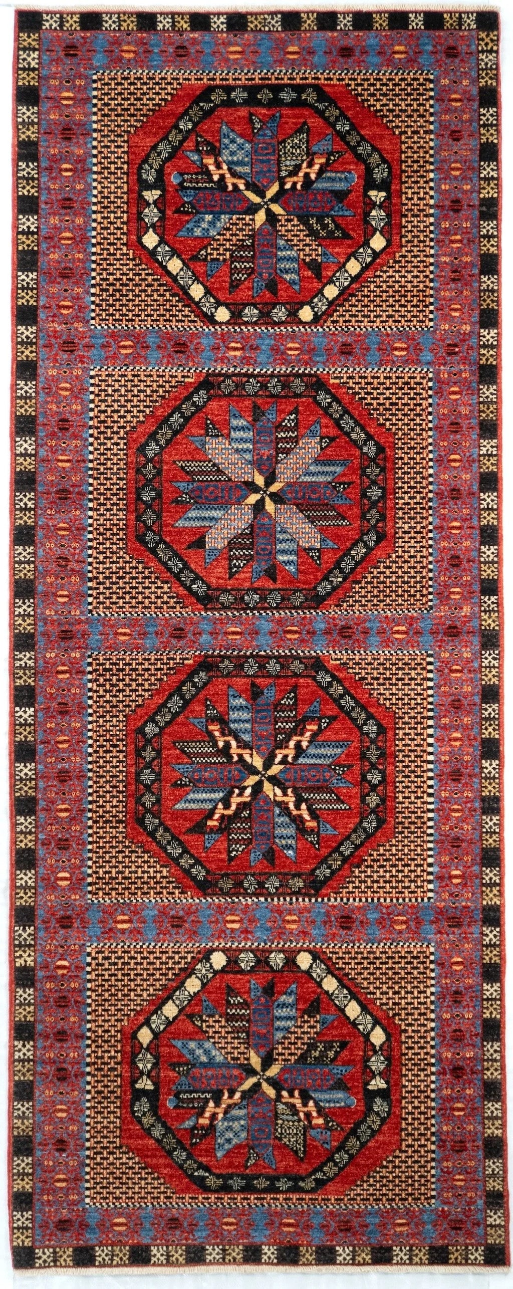 Runner Moorish Afghan Traditional Rug