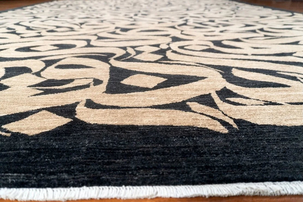 8'2"x10' Nastaligh, Transitional