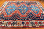 8'2"x10' Qashqaii, Tribal