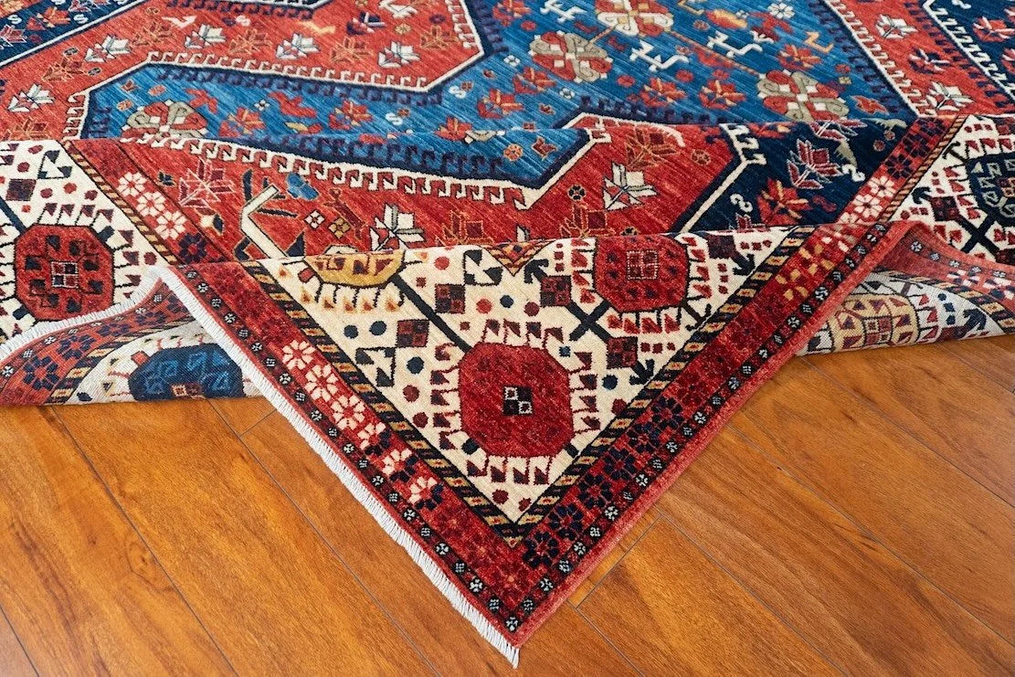 8'2"x10' Qashqaii, Tribal