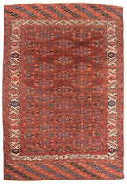 6x9 Torba Turkish Antique Rug