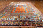 3'9"x5'4" Mehrab, Antique