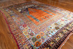 3'9"x5'4" Mehrab, Antique