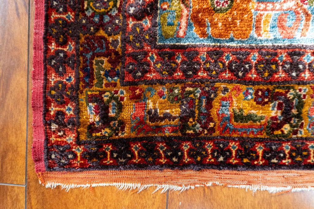 3'9"x5'4" Mehrab, Antique