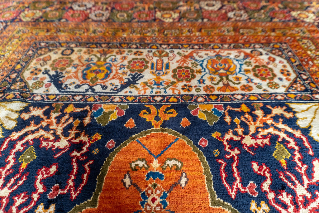 3'9"x5'4" Mehrab, Antique