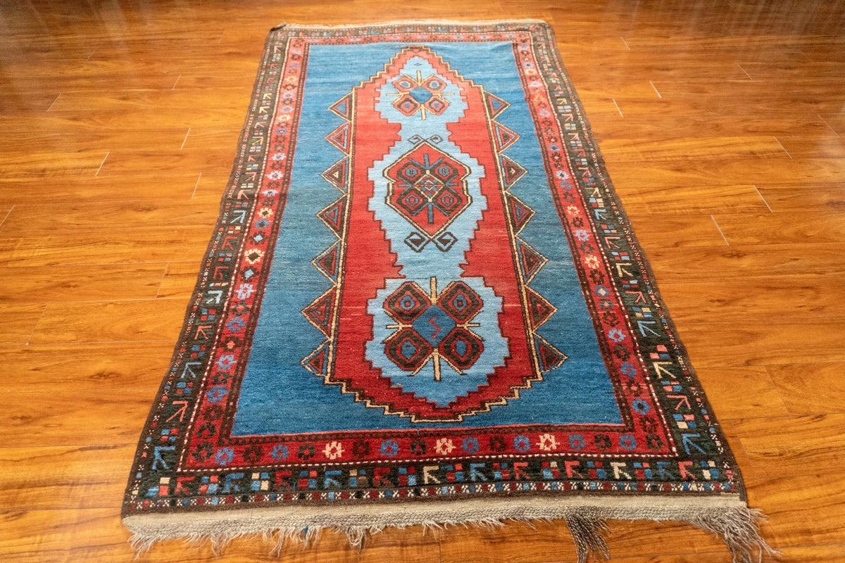 4'3"x8' Kurd, Antique