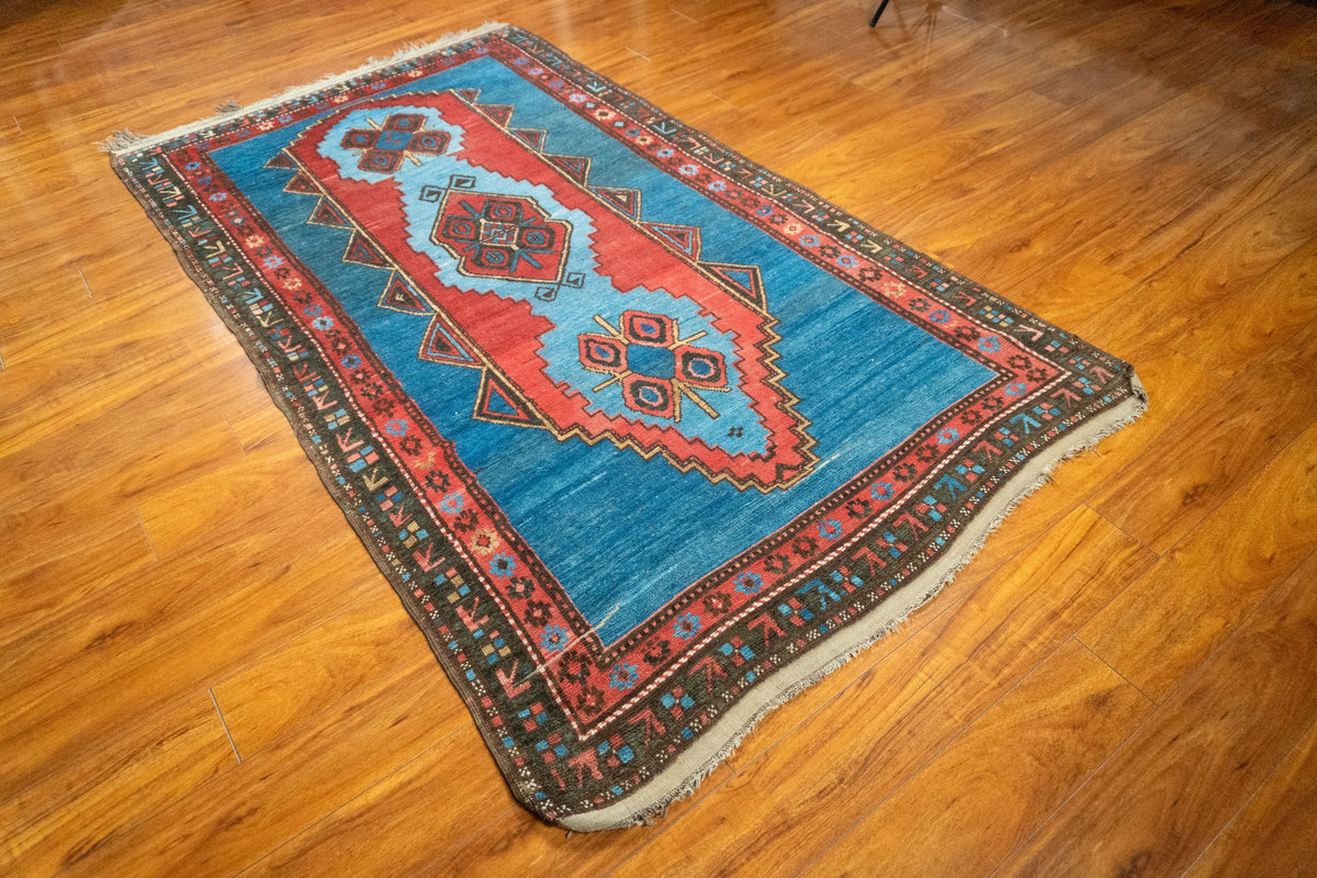 4'3"x8' Kurd, Antique