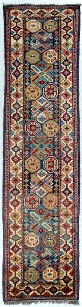 2'8"x10'10" Kazak, Tribal