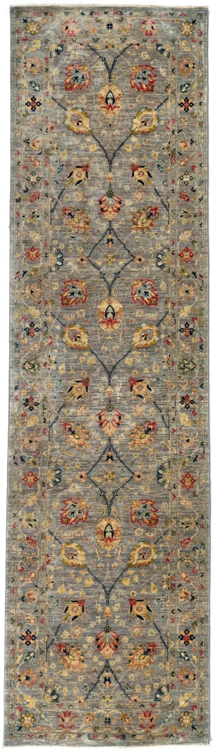 Runner Tabriz Afghan Traditional Rug