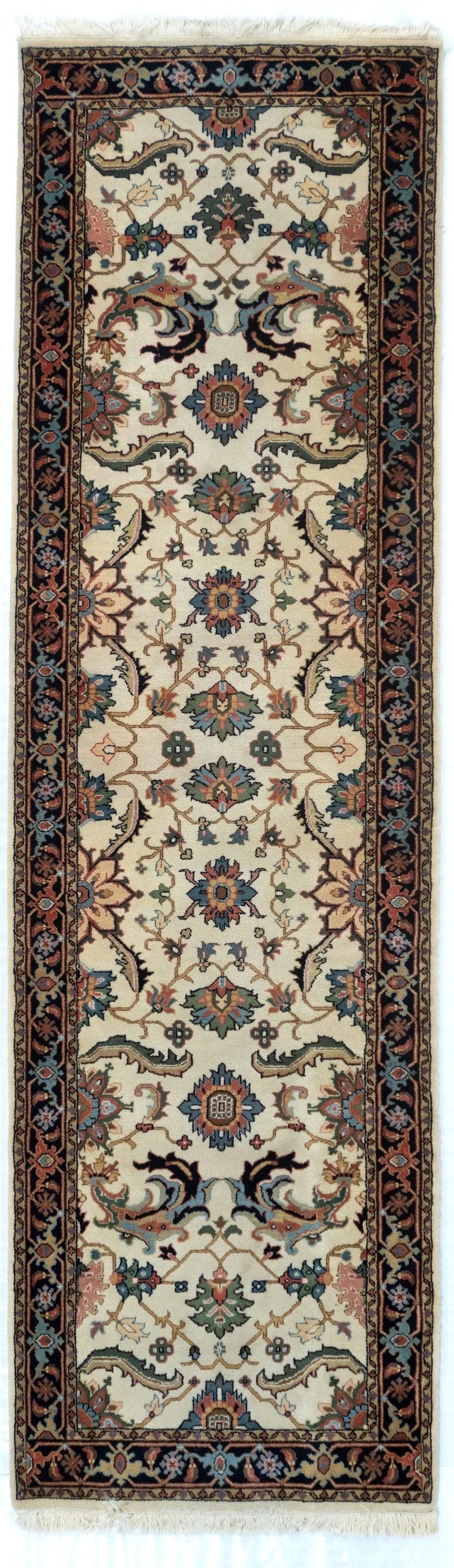 Runner Heriz Indian Traditional Rug