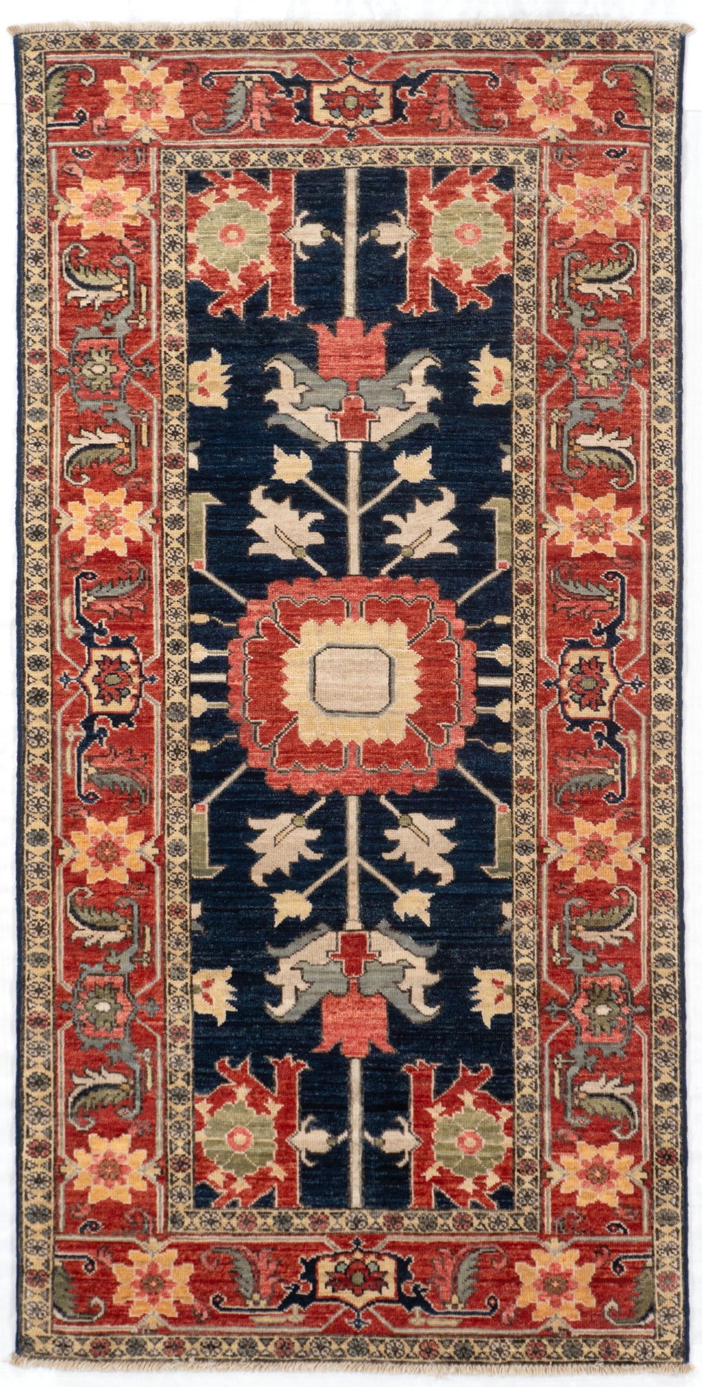 Runner Serapi Afghan Tribal Rug