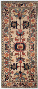 Runner Serapi Afghan Tribal Rug