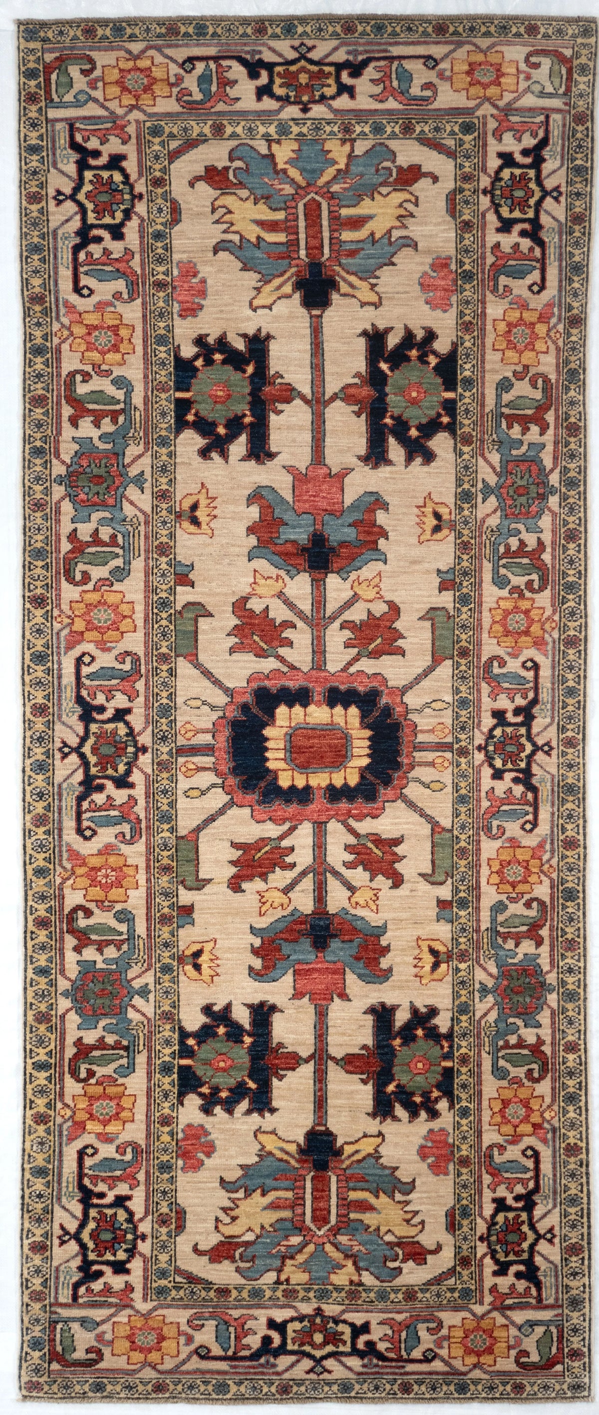 Runner Serapi Afghan Tribal Rug
