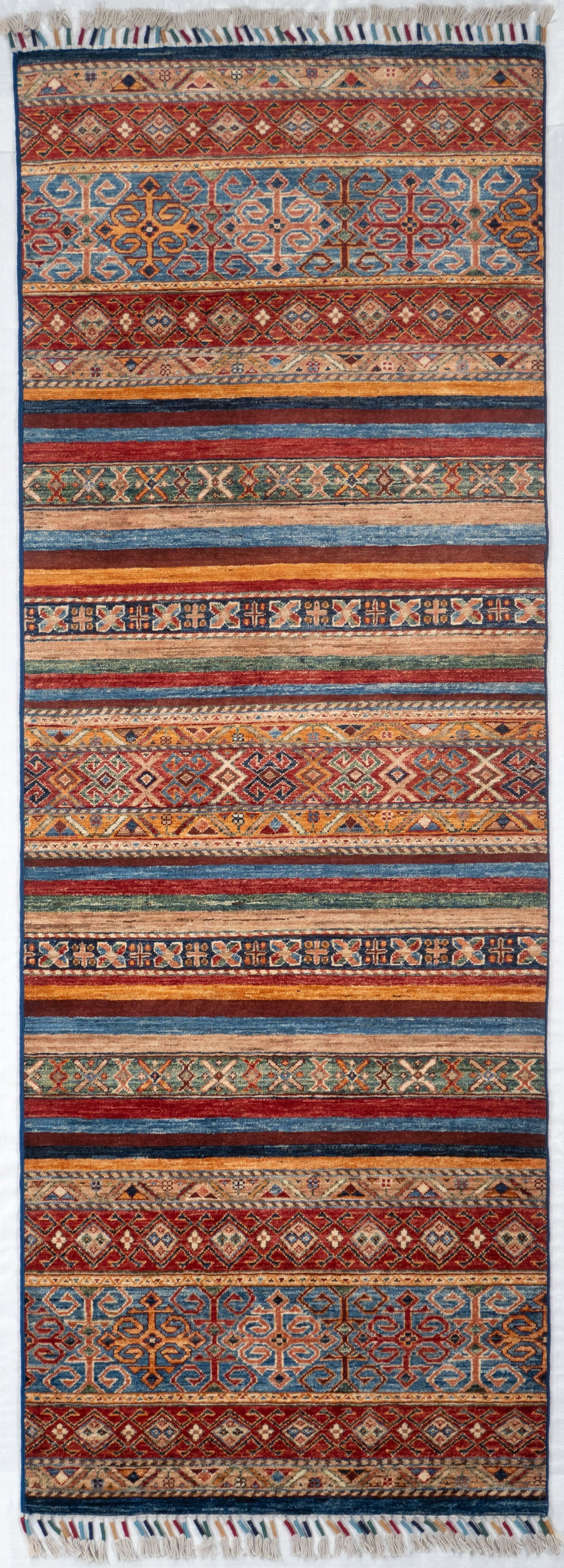 Runner Shahsavan Afghan Tribal Rug