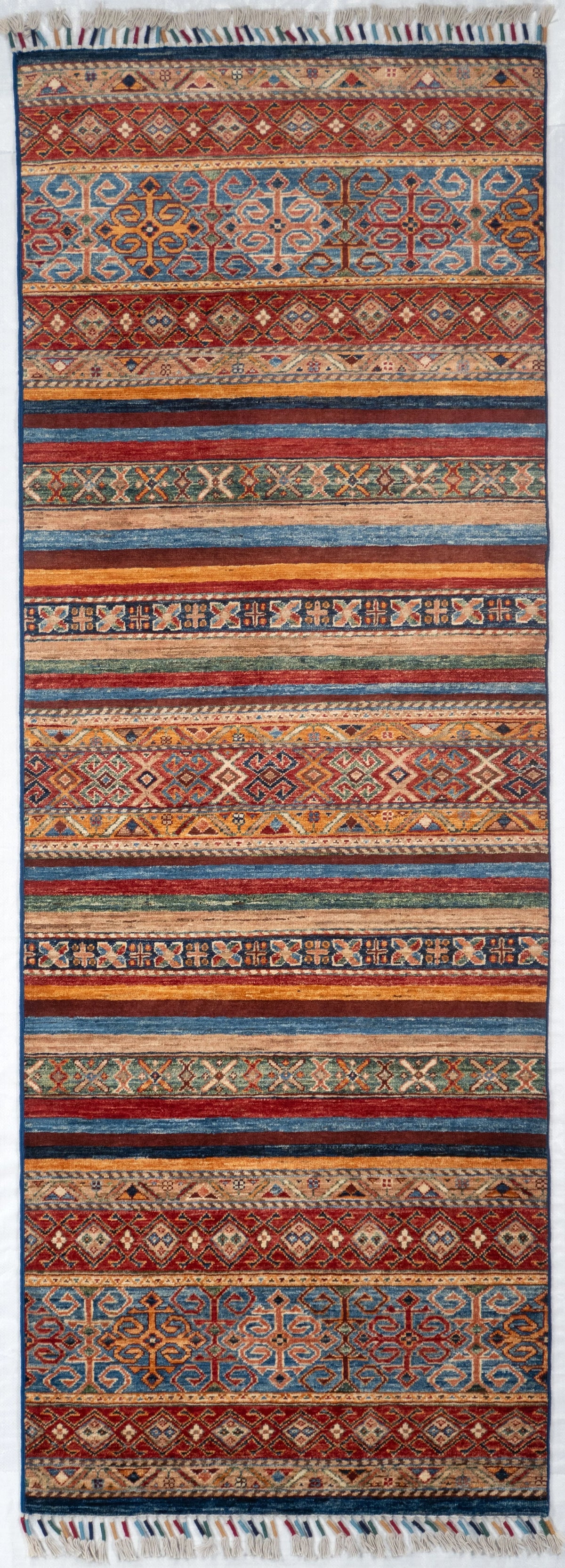 Runner Shahsavan Afghan Tribal Rug