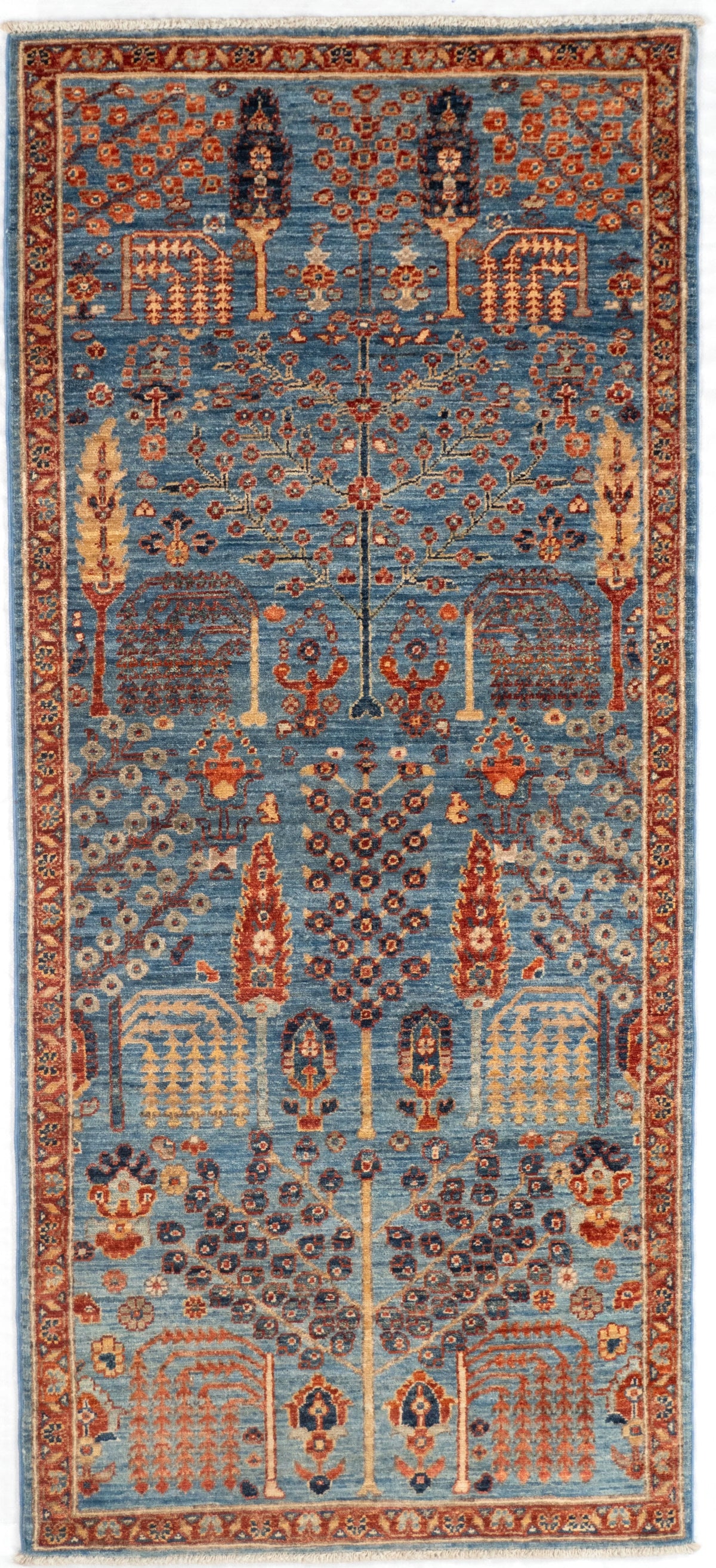 Runner Farahan Afghan Traditional Rug
