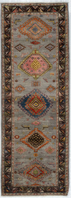 Runner Ardabil Afghan Tribal Rug