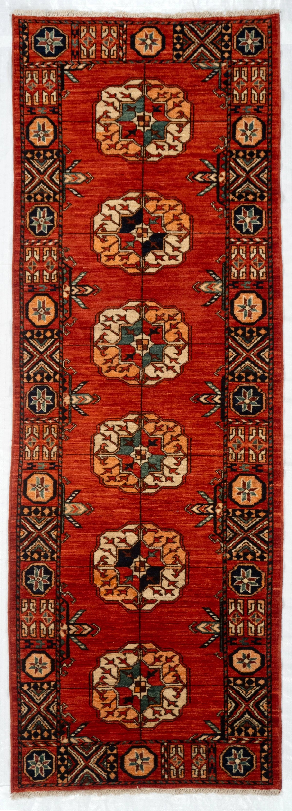 Runner Tekke Turkish Tribal Rug