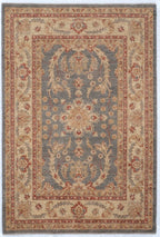 4x6 Sultanabad Pakistani Traditional Rug