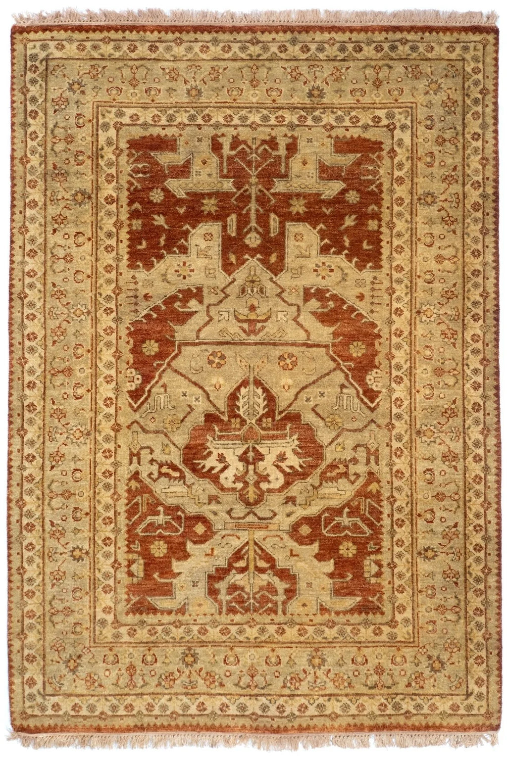 4x6 Allegro Indian Traditional Rug