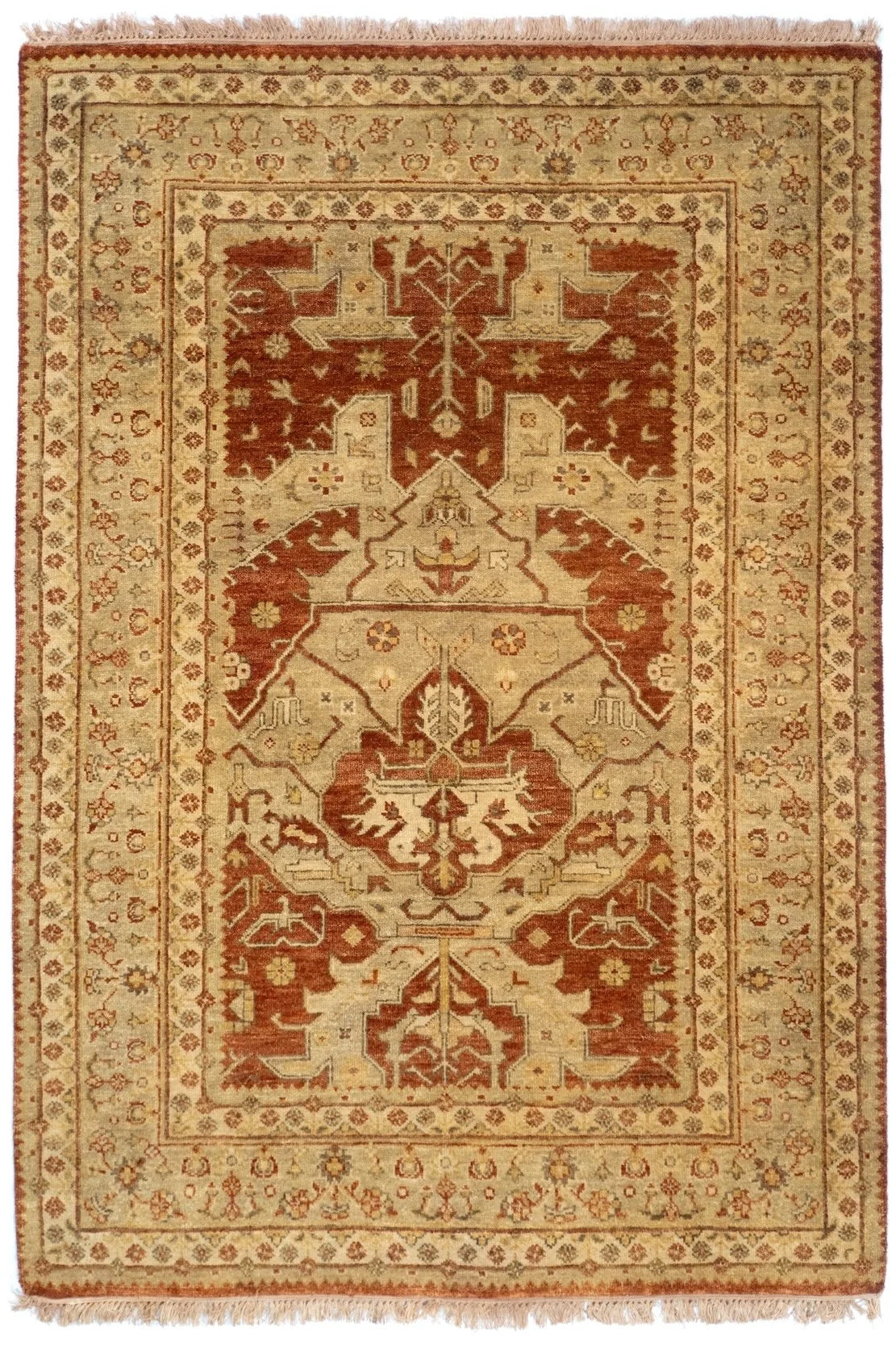 4x6 Allegro Indian Traditional Rug