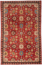 4x6 Bijar Afghan Traditional Rug