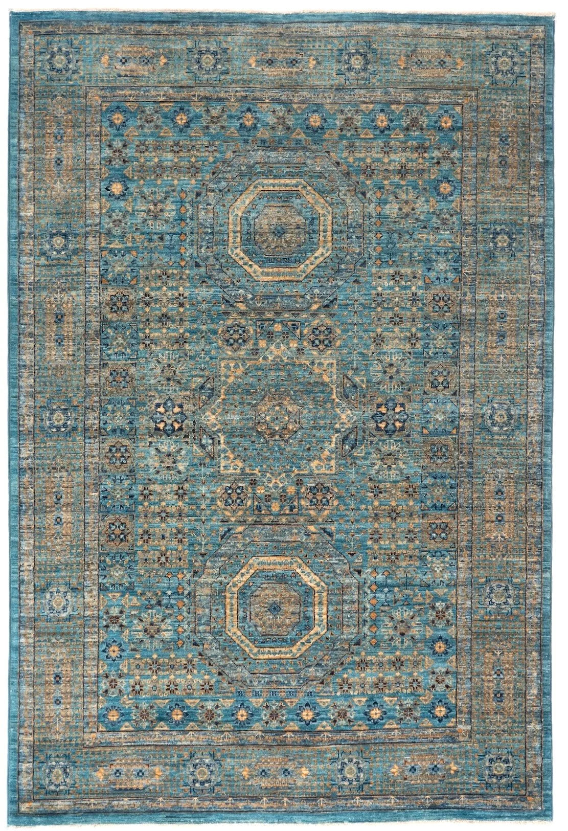 4x6 Mamluk Afghan Traditional Rug