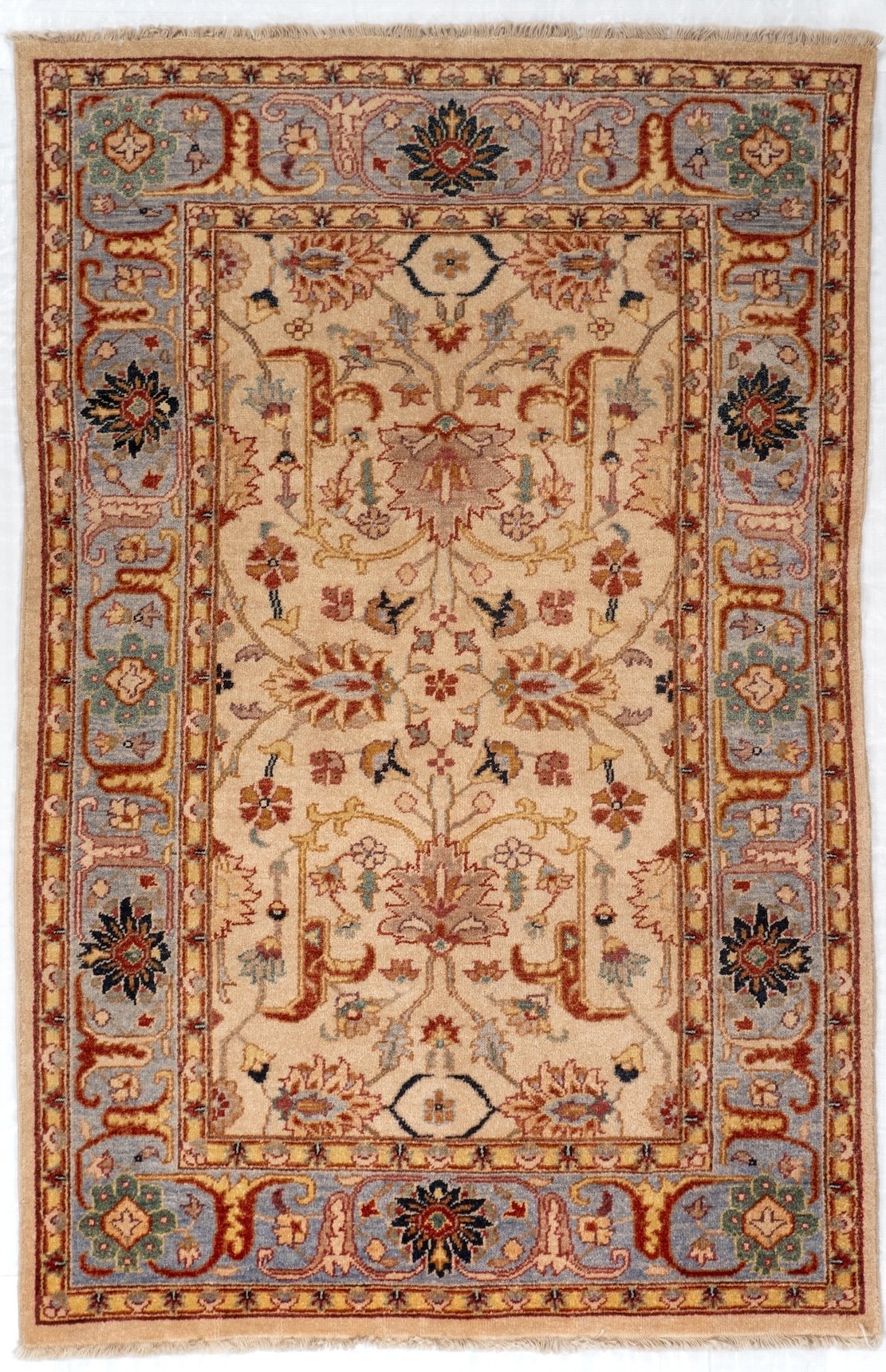 4x6 Sultanabad Indian Traditional Rug