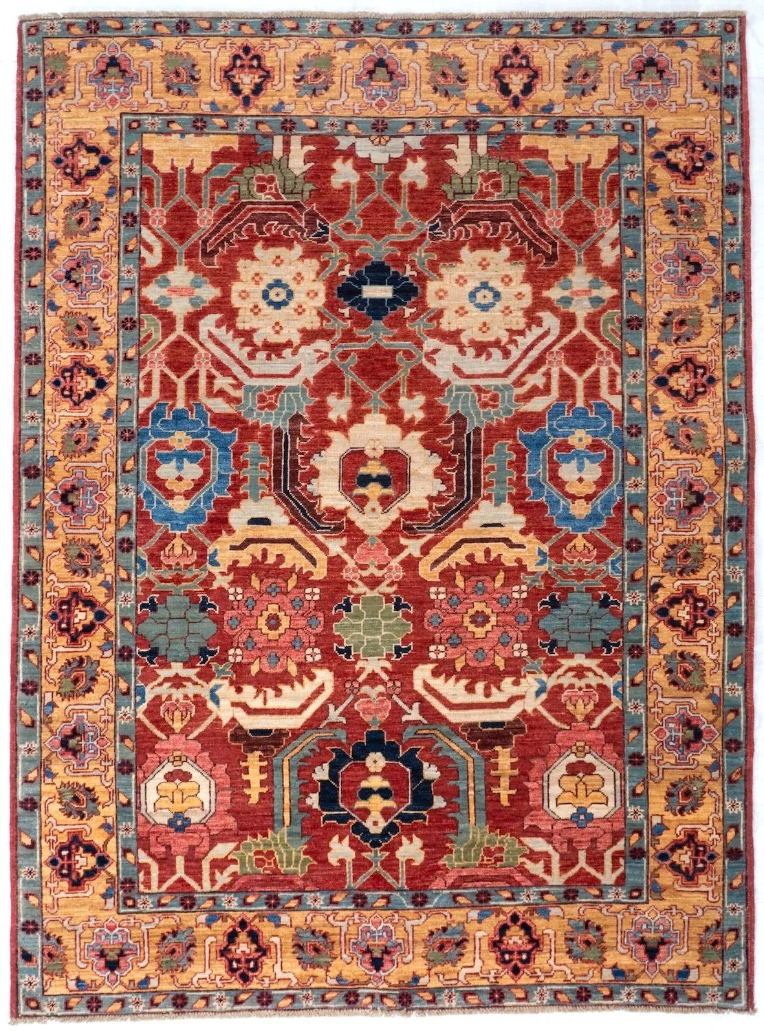 4x6 Bakhshayesh Afghan Tribal Rug