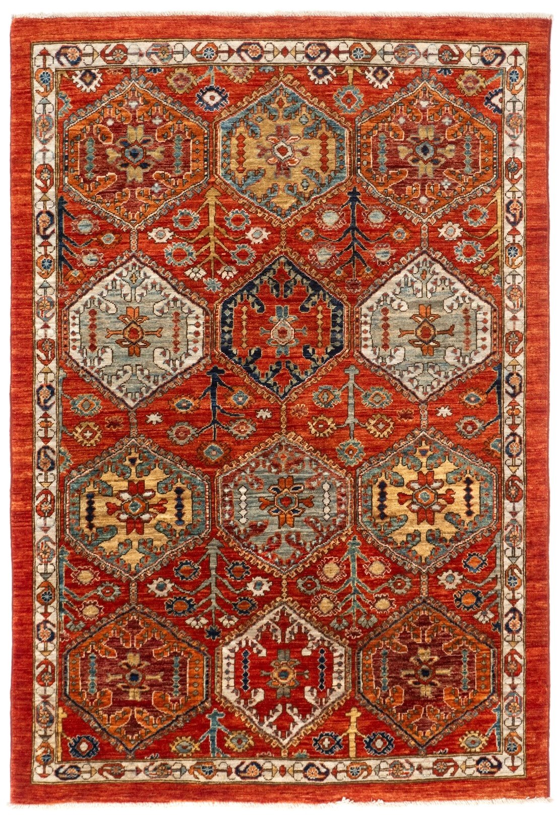 4x6 Bakhshayesh Afghan Tribal Rug